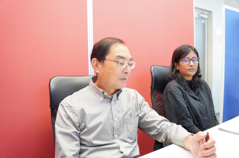 Indo-Sakura Software Japan株式会社　菊池氏・スルジャナ氏